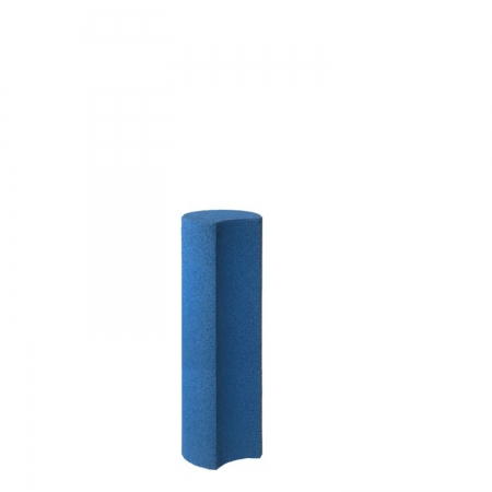 Gummi Palisade blau | 17,5 x 40 cm